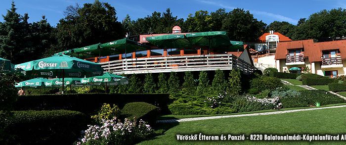 Vöröskő Panzió, Balatonalmádi